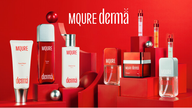 マツキヨココカラ＆カンパニーの“#高高高品質美容”なプライベートブランド第２弾　「MQURE derma×（エムキュア ダーマバイ）」誕生