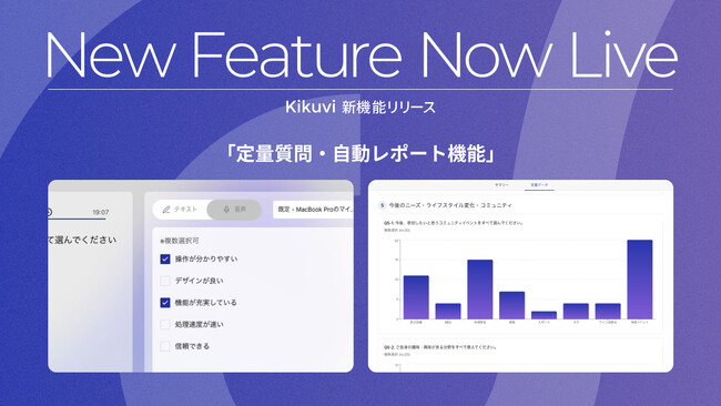 AIヒアリング「Kikuvi」、