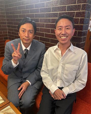 徳井義実（チュートリアル）×桃月なしこ W主演！『令和に官能小説作ってます』チュートリアル福田充徳が喫茶店の店主役で出演！久々にコンビでドラマ出演も、福田「クランクインして30分でクランクアップ」