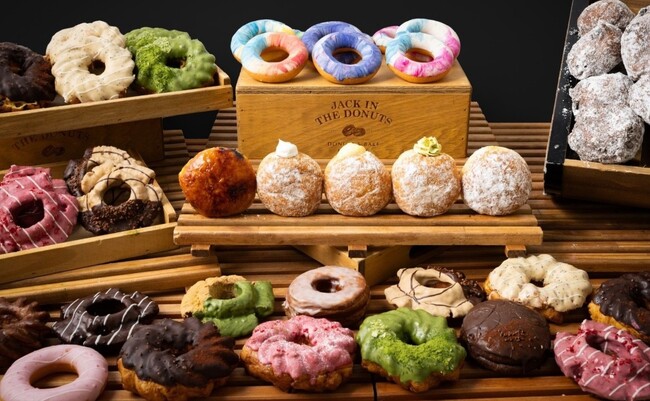 “世界のドーナツが有明に初上陸”『JACK IN THE DONUTS』有明ガーデン店2月5日（木）にオープン