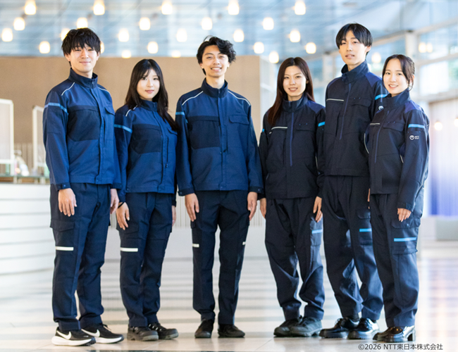 NTT東日本の新ユニフォームを製作