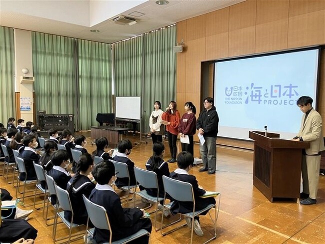 福島大学生が伝える「福島の海」出前授業プロジェクトを開催！