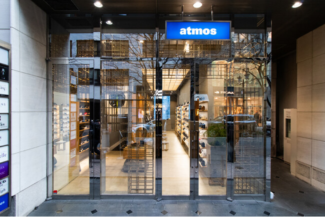 「atmos 銀座」店が2026年1月31日(土)にリニューアルオープン