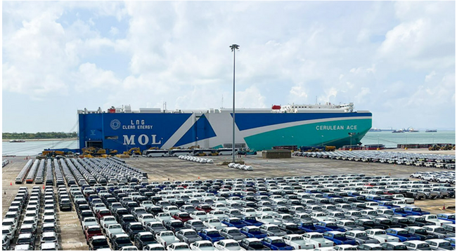 世界有数の港湾運営会社PSAと自動車専用船ターミナル運営会社をシンガポールに設立