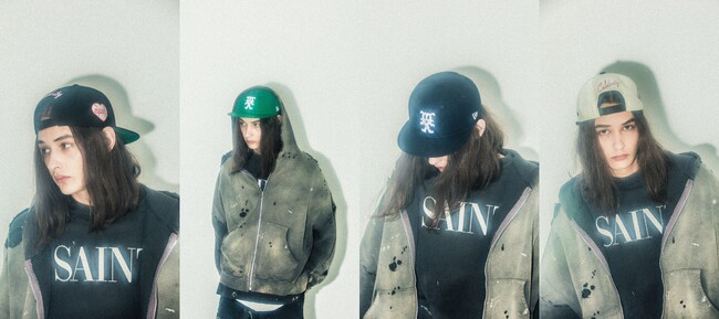 【ニューエラ】(C)SAINT Mxxxxxxとのコラボによる4色のヘッドウェアを2月7日（土）に発売