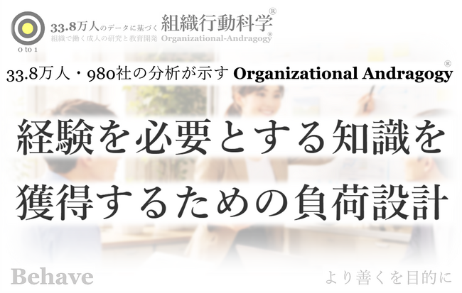 仕事はなぜ増えていくのか。その理由（組織行動科学(R)）