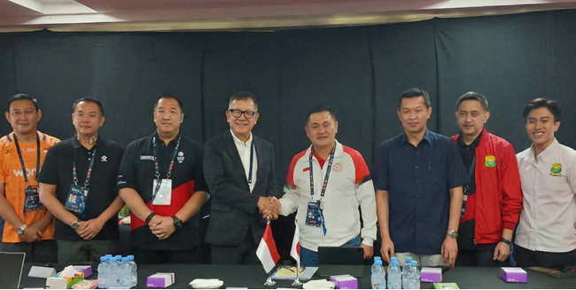 インドネシアバドミントン協会（PBSI）との友好協定締結に向けた会談実施のお知らせ