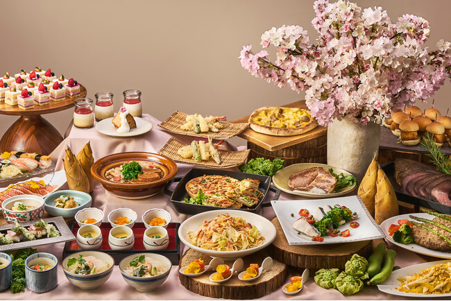 【ウェスティン都ホテル京都】桜咲く季節の美食を堪能 旬の食材と京の風情が彩る「京都の春うらら」ブッフェ ３月・４月限定開催