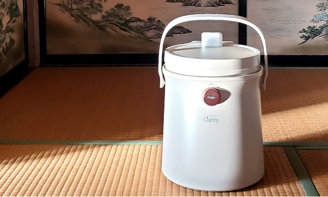 【乾燥と花粉の季節に】和室にも洋室にも合う、おしゃれなスチーム式加湿器「クリーンポット」