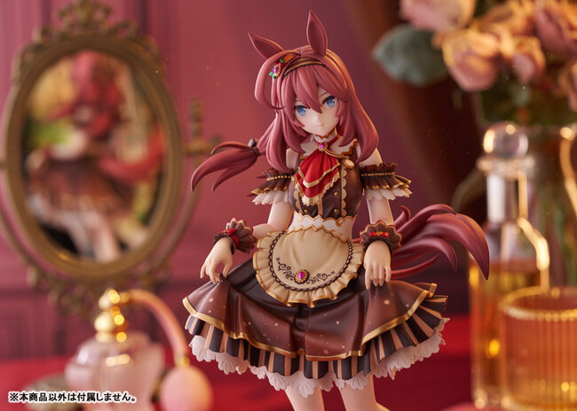 ゲーム『ウマ娘 プリティーダービー』より、「ミホノブルボン」がバレンタインの衣装[CODE：グラサージュ]を身に纏い立体化。