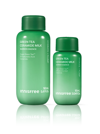 【INNISFREE】うるもち肌を目指すミルク化粧水『グリーンティー セラミド ミルク エッセンストナー』からオンライン限定サイズ＆セットが本日２月１日（日）より登場！