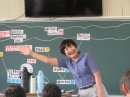 岩屋 睦子さん(出雲市立荒木小学校での実施の様子)1 岩屋 睦子さん(出雲市立荒木小学校での実施の様子)1
