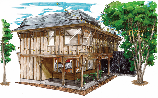 2026年6月、ツリーハウスカフェ「椿森コムナ」に、1日1組限定の宿泊空間がOPEN！世界的大工アーティスト「HISHIDA」による建築が千葉県初上陸！