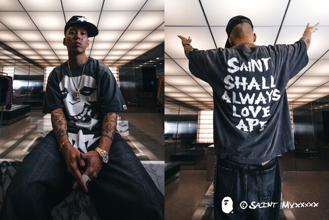 BAPE(R)︎ × (C)SAINT Mxxxxxx 2026年春夏コレクションが登場