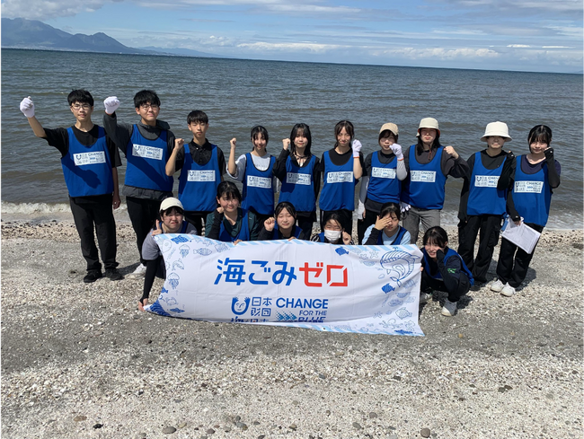 宇土中学校・高校がヤマハ発動機(株)・日本発条(株)共同開発の最新マイクロプラスチック調査機器等を用いて「マイクロプラスチック調査隊」を開催しました
