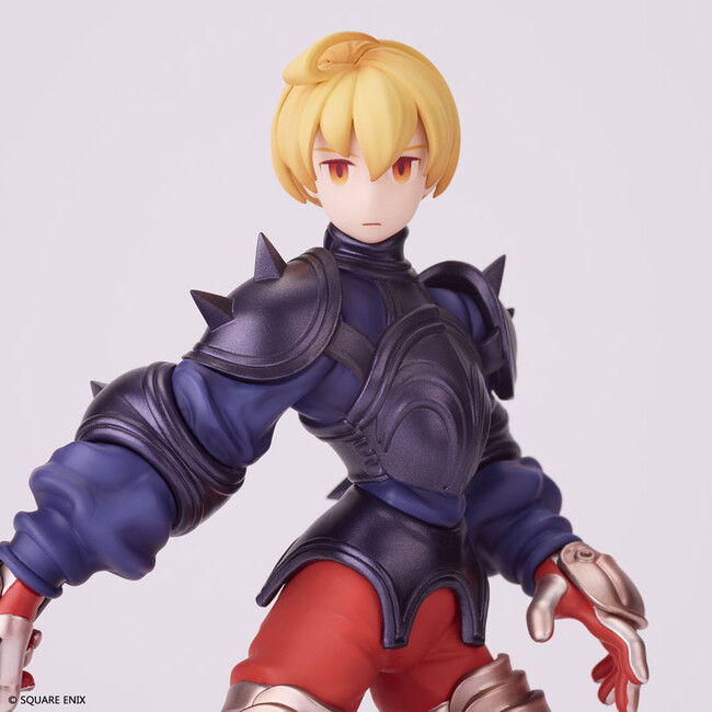 『ファイナルファンタジータクティクス ‐イヴァリース クロニクルズ』より、「ラムザ・ベオルブ」が鎧を纏った精悍な姿で立体化。