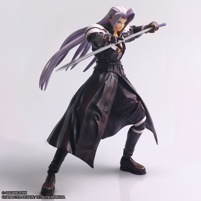 『ファイナルファンタジーVII』より英雄にして宿敵──「セフィロス」を、1997年当時のキャラクターデザインをそのままに立体化。
