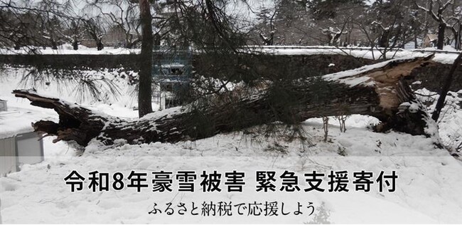 さとふる、「令和8年豪雪被害 緊急支援寄付サイト」で新たに青森県五所川原市、鰺ヶ沢町の寄付受け付けを開始