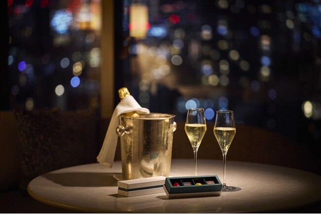 【ウェスティンホテル東京】特別な記念日や自身へのご褒美に、シャンパーニュとチョコレートで彩る特別な宿泊パッケージ「ウェスティンセレブレーション」を販売開始