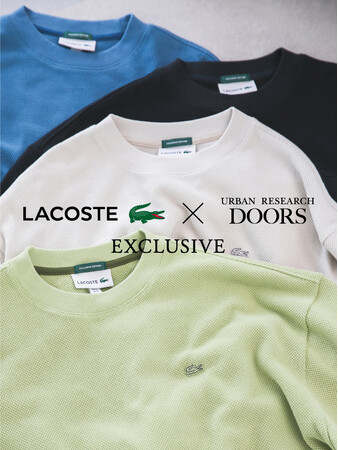 LACOSTE × URBAN RESEARCH DOORS 春の別注商品が登場