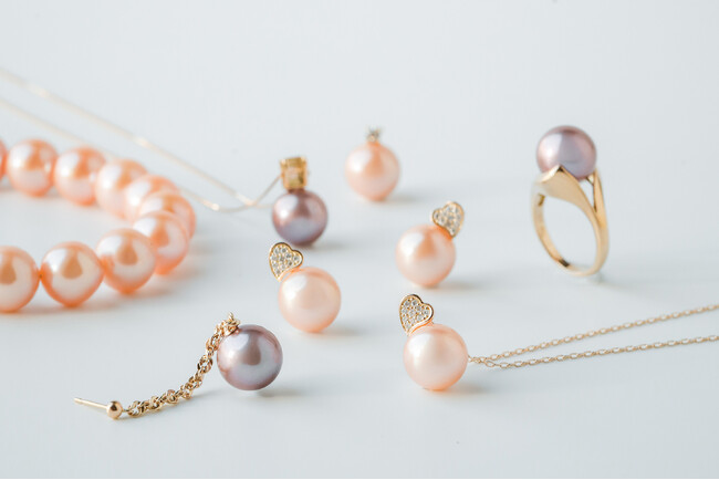 【Pearl for Life】稀少な大粒淡水ピンクパールの人気コレクション「Mauvette」に春限定の新作ジュエリーが登場