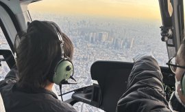 ヘリコプター体験フライト