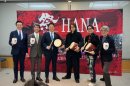 秋田県知事を迎えて記者発表