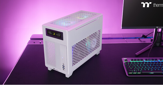 Thermaltake社製ミニPCケース「TR100」シリーズおよび電源ユニット「TOUGHPOWER SFX 850W PLATINUM」を発表