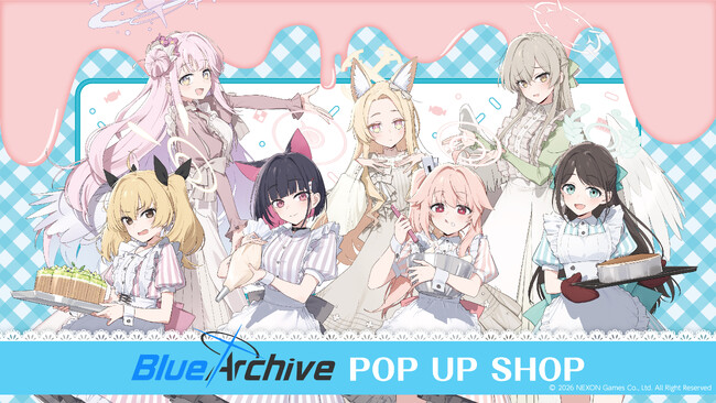 「ブルーアーカイブ POP UP SHOP」が15か所で開催決定！