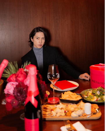 想いを贈り、分かち合う モエ・エ・シャンドン “SHARE THE LOVE” コレクション モエ・エ・シャンドン フレンズ オブ ザ ハウス 山下智久さんバレンタインビジュアル公開