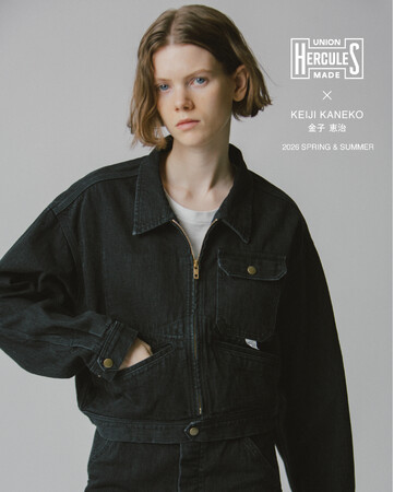 ジョンブル監修 ユニオン ヘラクレス メイドと金子恵治氏のコラボライン、「KEIJI KANEKO × UNION HERCULES MADE」2026年春夏コレクション LOOKBOOK公開