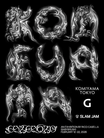 RICO CASELLA (BABYBRUSH) 個展「EGREGORO」開催のお知らせ／会場：KOMIYAMA TOKYO G