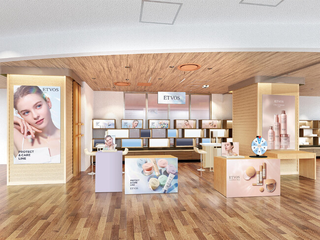 <ETVOS>プロテクト&ケア シリーズ 伊勢丹新宿店 先行販売 POP UP イベント
