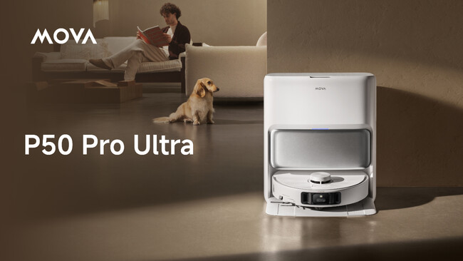 1日の「25時間目」をつくるロボット掃除機 MOVA「P50 Pro Ultra」が2月9日(月)より新発売