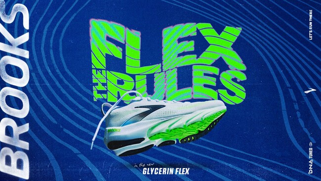 【米国ランニングシューズブランド“BROOKS”】走りに寄り添うプレミアムモデル「Glycerin FLEX」新登場！