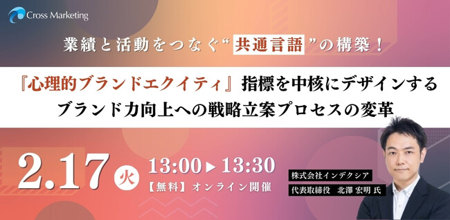 「心理的ブランドエクイティ」指標を中核にデザインするブランド力　向上への戦略立案プロセスの変革