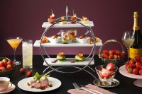 【コートヤード・バイ・マリオット 新大阪ステーション】前菜からデザートまで「いちごづくし」の春限定ハイティー 「STRAWBERRY ESSENCE(ストロベリー エッセンス)」を発売