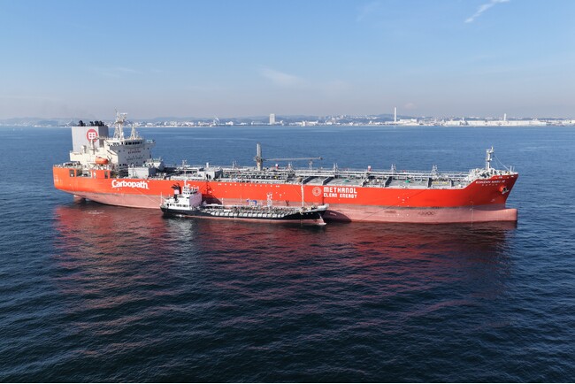 Ship to Shipによるメタノールバンカリングを京浜港横浜区（横浜港）錨地にて実施