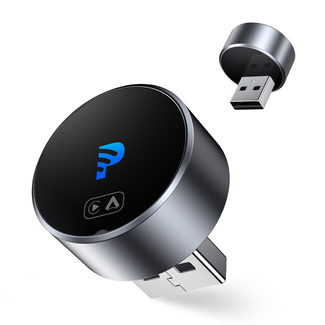 実質4,695円で“有線卒業”。コイン型「GETPAIRR Mini 2.0」が挿すだけでワイヤレスCarPlay／Android Auto化──抜き差しと待ち時間を削る。