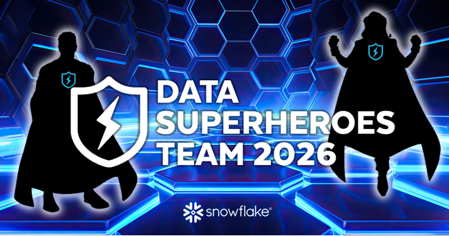 GA technologiesのデータエンジニア1名が「Snowflake Data Superheroes 2026」に選出