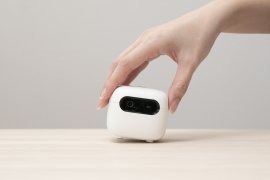 手のひらサイズのモバイルプロジェクター
