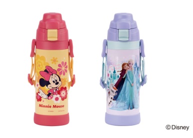 「ミニー」と「アナと雪の女王」が仲間入り！SmartAngel ダイレクトステンレスボトルに新デザイン登場