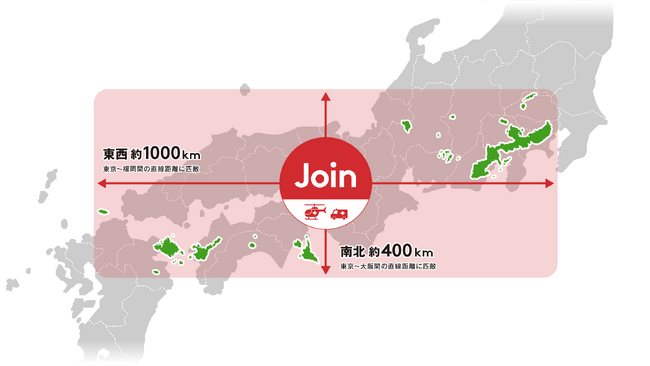 救急医療は個別病院から県全体を支える仕組みを目指して 東西1000km南北400km・沖縄県の広域救急をつなぐJoin