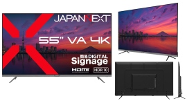 JAPANNEXT が 55 インチ VA パネル搭載 USB メモリ再生対応の大型 4K 液晶モニターを69,980円で2月12日(木)に発売 JAPANNEXT が 55 インチ VA パネル搭載 USB メモリ再生対応の大型 4K 液晶モニターを69,980円で2月12日(木)に発売