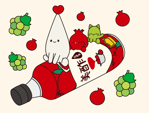 美酢の公式キャラクターが初登場!
