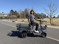 特定小型四輪の制限寸法内でロング化を実現　全長約189cm／後ろカゴ130Lの積載強化モデル「エレカーゴフルロング」2/12(木)販売開始
