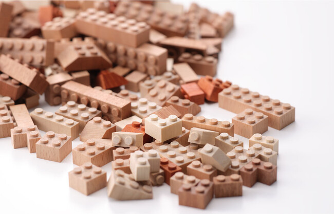 地球にやさしい木のブロック「TIMBLO」発売