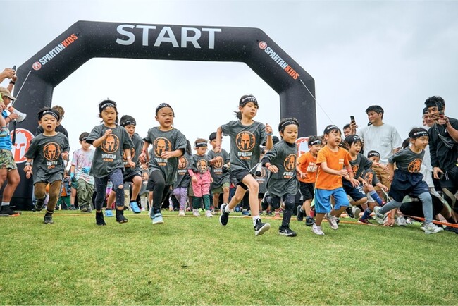 日本初となる 「SPARTAN KIDS」単独レースが2026年4月18日に神奈川県「富士通スタジアム川崎」で開催決定