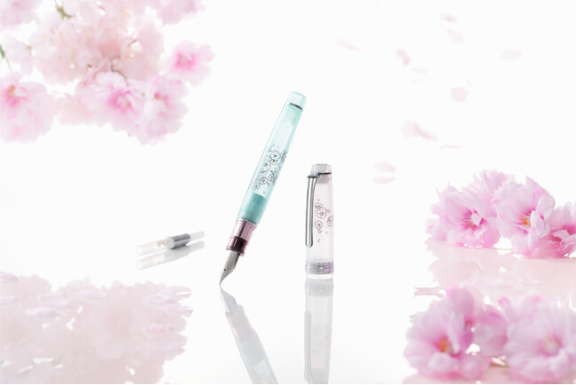 ancora（アンコーラ）「プロフェッショナルギア ステンレスニブ 万年筆 八重桜」を数量限定で新発売