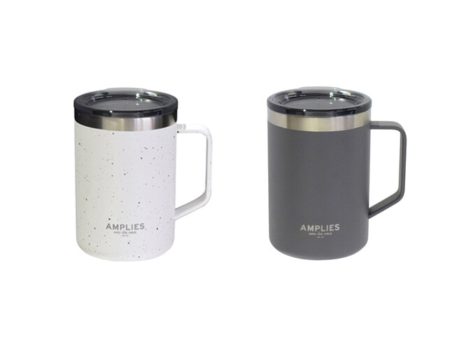 たっぷり容量＆長時間キープで快適夏時間。フタ付きの大容量ステンレスマグカップが登場！